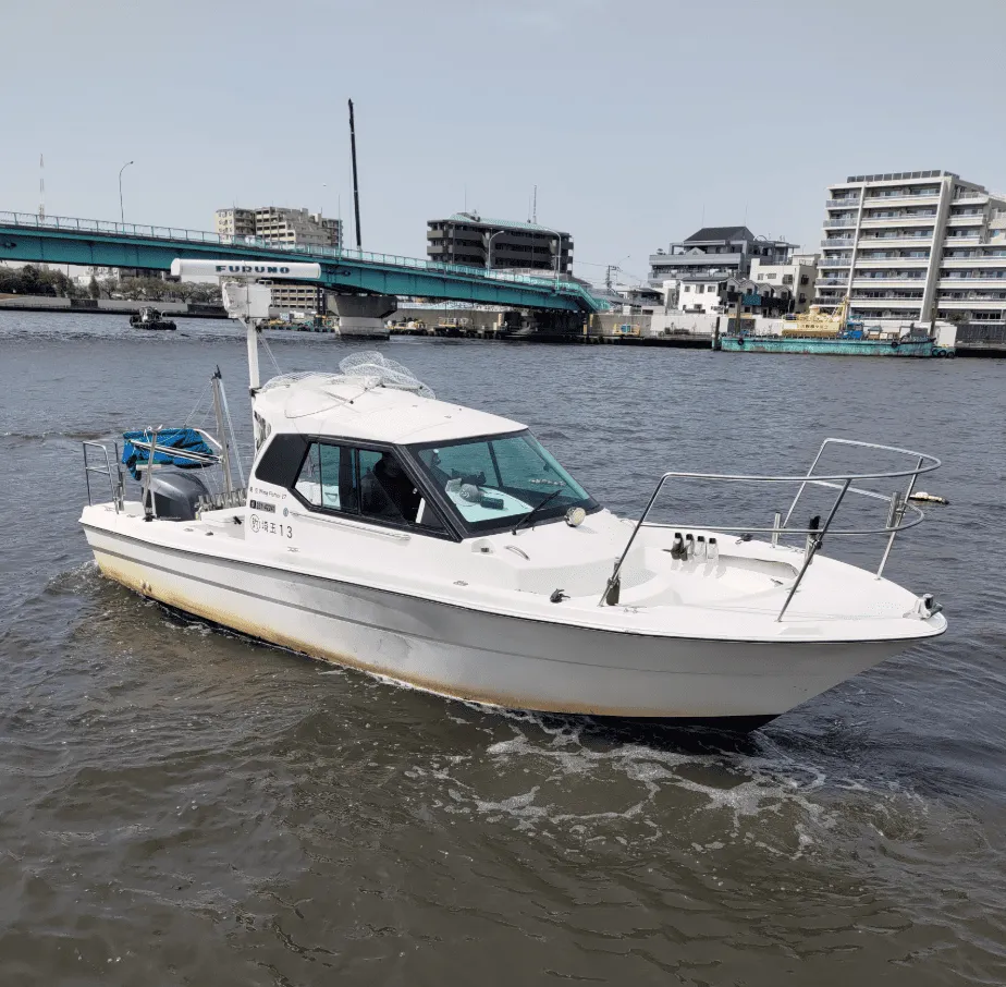 Sea Frog岡村船長の笑顔